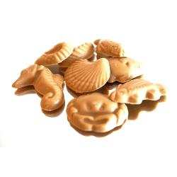 Fritures au chocolat blond