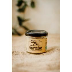 Crème chou-fleur curry-Cantal - Bio 100g