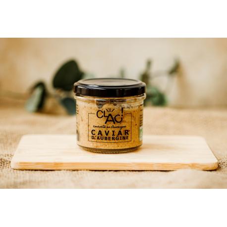 Crème d'aubergine au bleu d'Auvergne - Bio 100g