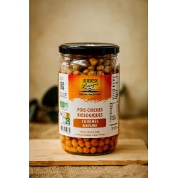 Pois Chiche Bio cuisinés nature - Bocal 700g
