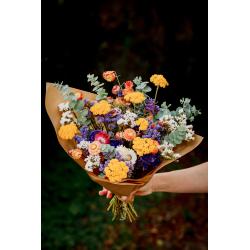Bouquet fleurs séchées