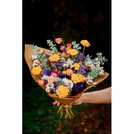 Bouquet fleurs séchées