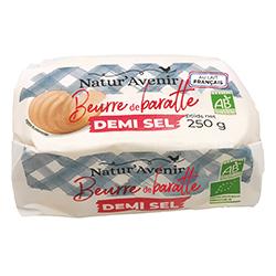 Beurre de baratte demi-sel bio