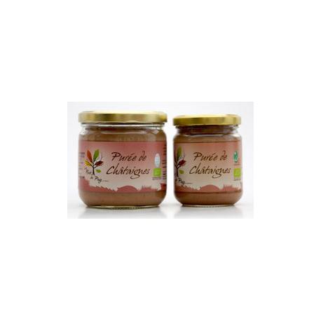 Purée de châtaignes bio 350g