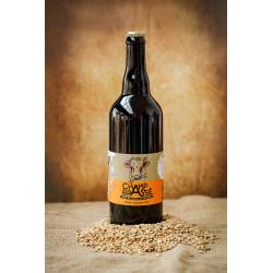 bière ambrée - bouteille de 75cl