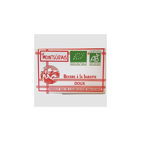 Beurre de baratte doux bio