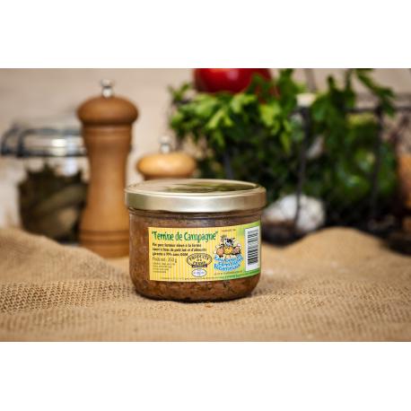 Bocal de terrine de campagne 350g