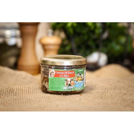 Terrine de boeuf aux noix 180g