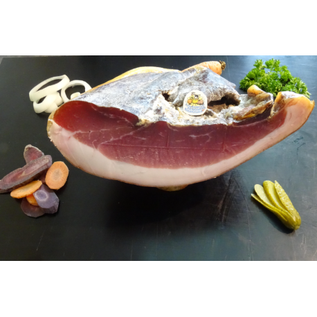 Jambon cru en morceaux (+/- 2Kg)