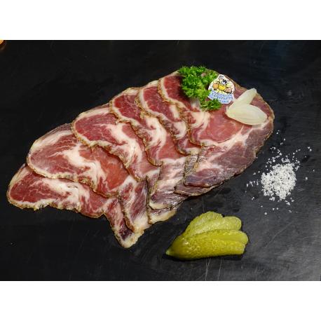 Coppa pur porc tranchée (+/- 10 tranches : 100g)