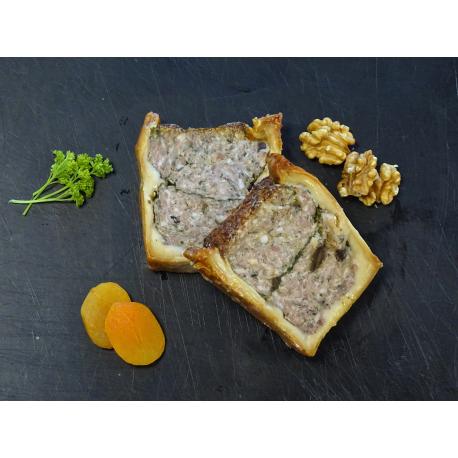 Pâté croûte forestier en tranches (+/- 250g : 2 tranches)