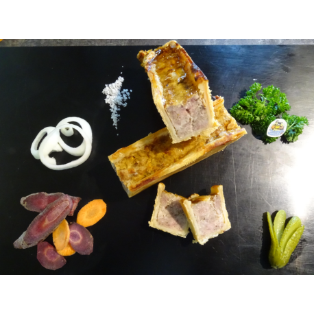 Pâté croûte cocktail nature (+/- 400g)