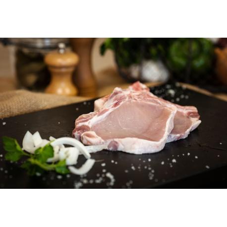 Côtes de porc (+/- 400g : deux pièces)