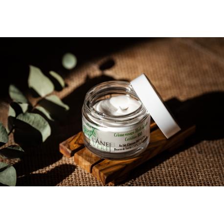 Crème visage bio au lait d'ânesse