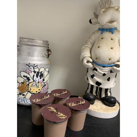 Crème dessert chocolat par 4