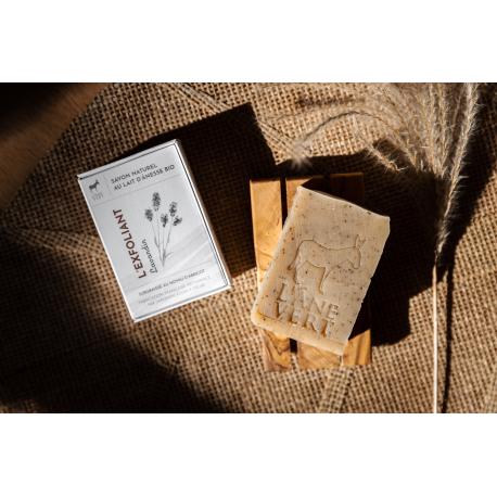 Savon Exfoliant au lait d'ânesse bio