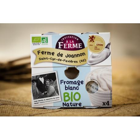 Fromage blanc nature x 4 - bio