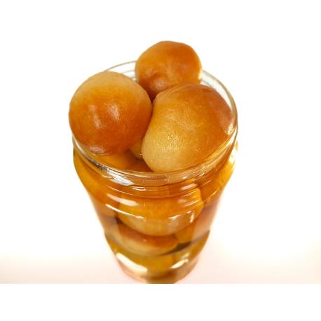 Babas au rhum en bocaux